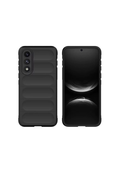 Microcase Oneplus Ace 5 Ultra Miami Serisi Darbeye Dayanıklı Silikon Kılıf Al3420 Siyah