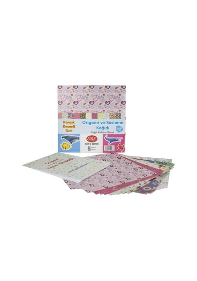 Bigibu Karışık Desenli 6 Desen 5'er Adet Origami Başlangıç Seti 15x15 Cm 8680422599378 Genel