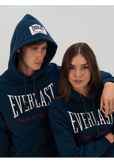 Everlast Heritage Champions Lacivert Rengi Unisex Hoodie Petrol