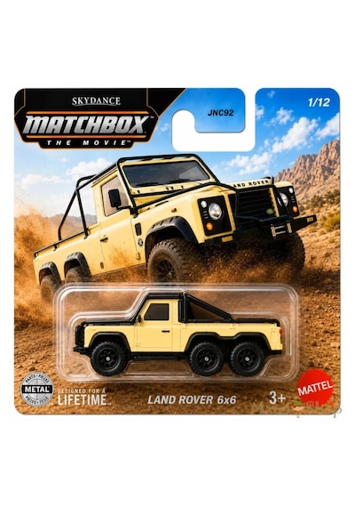 The Movie 1:64 Diecast Arabalar Land Rover 6x6 Jnd09