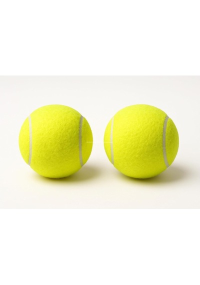2'li Köpek Oyun Topu 7.5 Cm Orta Boy Premium Kalite Tenis Topu, Eğitim Ve Oyun Amaçlı, Dayanıkl
