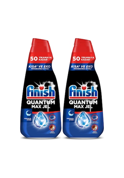 Finish Quantum Max Bulaşık Makinesi Deterjanı Jel 900ml 2'li