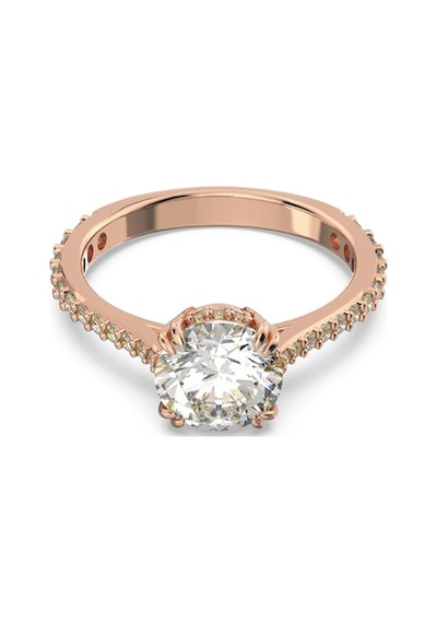 5638548 Swarovski Yüzük Constella:Rıng Rnd M Whıte/Ros 55