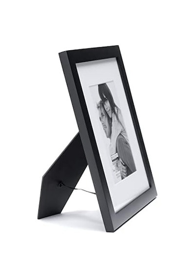 Malden International Designs Bilderrahmen, Holz, Matt, Klassisch 5x7-ınches Schwarz