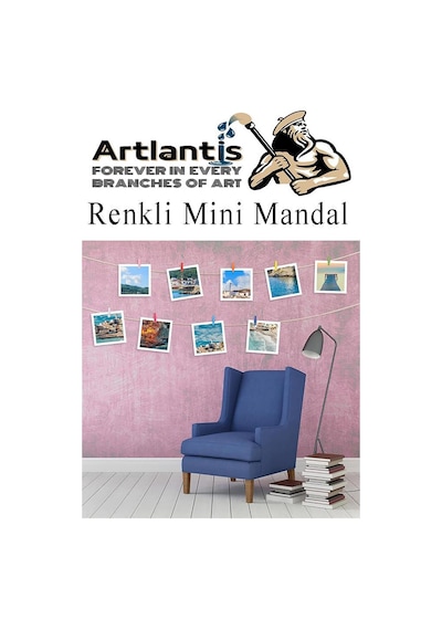 Renkli Mini Mandal Ahşap 100 Adet Renkli Minik Mandal Dekoratif Süsleme Fotoğraf Asma Mandalı Dekarasyon