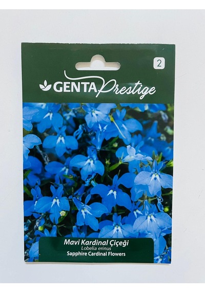 Genta Prestige Mavi Kardinal Çiçeği Tohumu