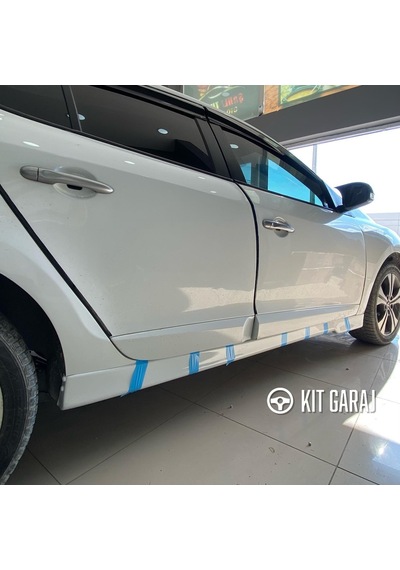 Renault Megane Marşpiyel Plastik Boyasız