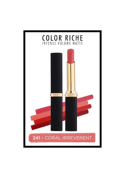 L'Oreal Paris Color Riche Intense Volume Matte Ruj - 241 Coral Irreverent