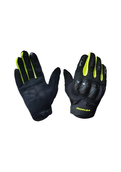 Venom Vn-920 Motosiklet Eldiveni Sarı