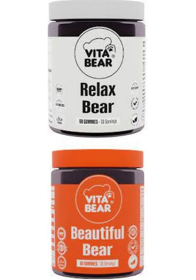 Vita Bear Beautiful Bear 60 Gummy + Relax Bear 60 Gummy