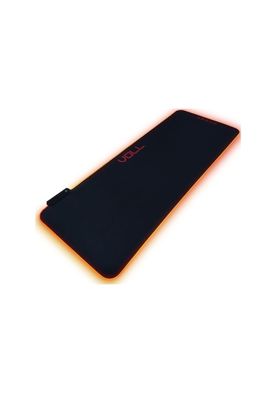 Voll Arena Kalın Rgb Siyah 800 X 300 Mm Gaming Oyuncu Gamer Mousepad - Parlak 13 Mod