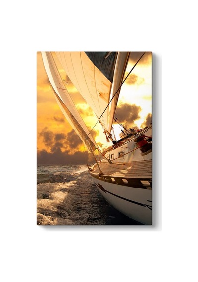 Okyanusta Yelkenli Tablosu 40 X 60 Sku: Zeusb09m3n55yz