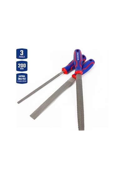 Workpro Wp201703 3 Parça 200mm Profesyonel Ahşap Törpü Seti