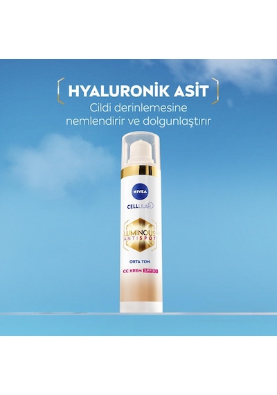 Luminous630 Leke Karşıtı Krem Cc Fluid Spf30 Medium 40ml Belirtilmemiş