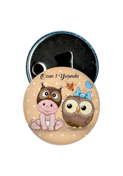 Famous Bebek Şekeri Magnet Bebek Mevlüt Hediyelik Isimli Kapak Açacak  (434856221)