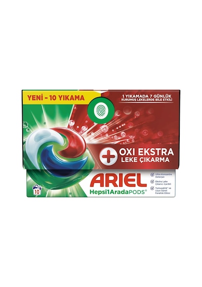 Hepsi1arada Pods Oxi Extra Leke Çıkarma Kapsül Çamaşır Deterjanı Beyazlar Ve Renkliler 10 Yıkama 1000'li Set