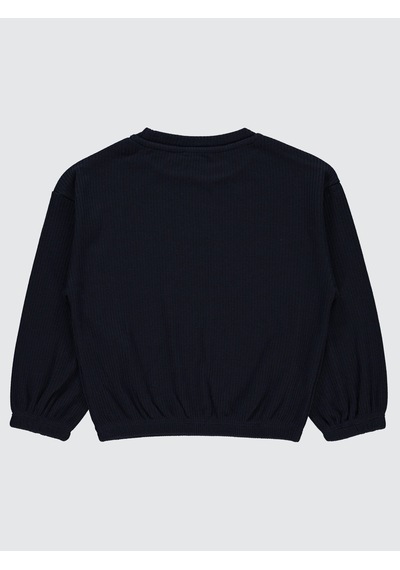 Civil Girls Kız Çocuk Sweatshirt 6-9 Yaş Lacivert