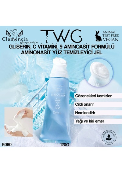 Amino Asit Fırçalı Yüz Temizleyici Jel