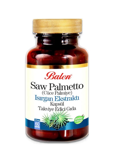 Balen Saw Palmetto Isırgan Ekstraktı Çinko 375 MG 60 Kapsül x 3 Ad