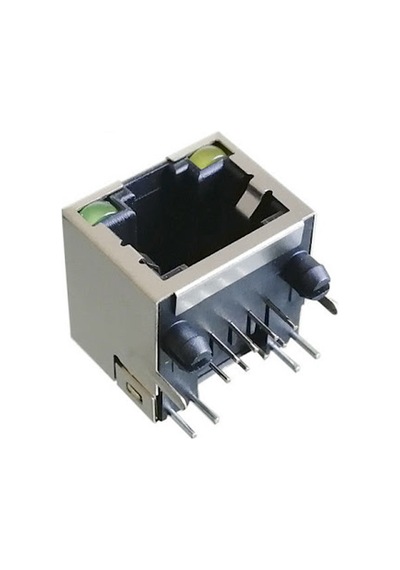 8P8C Metal RJ45 Soket Led Göstergeli Ethernet Bağlantı Soketi