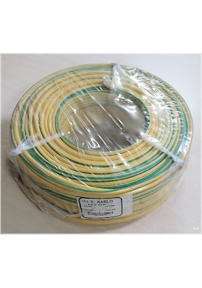 10Mm Cca Sarı Yeşil Nyaf Elektrik Kablosu Metre