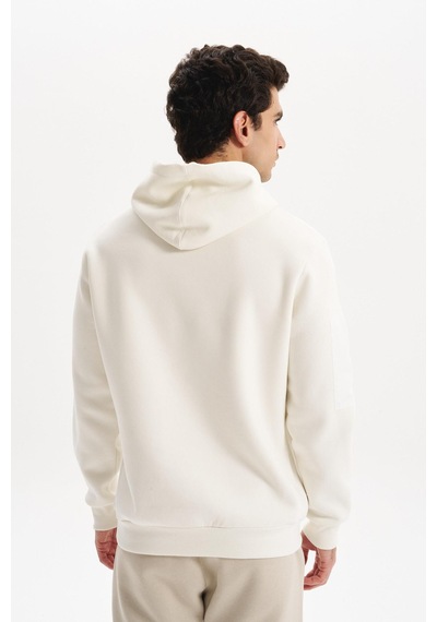 AR-MA Arma Erkek Regular Fit 3 İplik Şardonlu Kanguru Cepli Kapüşonlu Sweatshirt Pamuk Polyester Karışımı K30254629202 Ekru AR-MA Arma Erkek Regular Fit 3 İplik Şardonlu Kanguru Cepli Kapüşonlu Sweatshirt Pamuk Polyester Karışımı K30254629202 Ekru