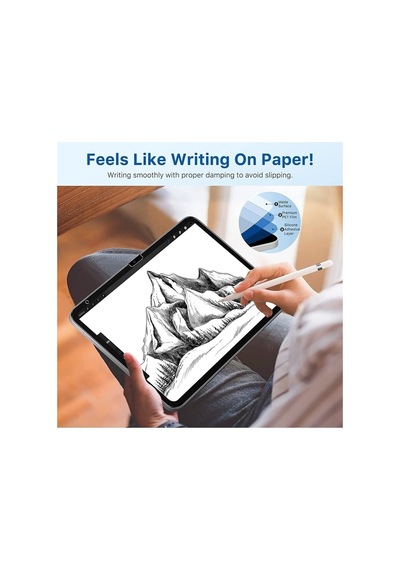 Apple Ipad 10. Nesil 2022 10.9" Paperlike Ekran Koruyucu Kırılmaz Kağıthissi Paper Like