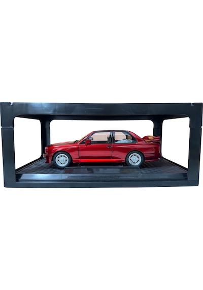1:24 Metal Model Koleksiyon Araba Bmw M3 Kırmızı 19 Cm Döner Ön Tekerler