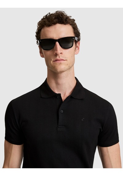 Pierre Cardin Erkek Siyah Tişört 50321192-vr046