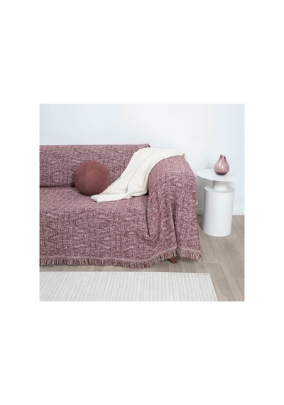 Çok Amaçlı Pamuklu Örtü- Kanepe-koltuk Şalı-koltuk Örtüsü 170x220-768 Bordo