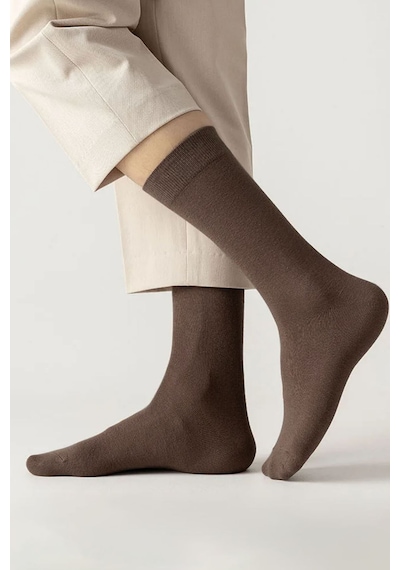 Kral Socks Erkek Yazlık Bambu Soket Uzun 8 Çift Karma Renkli Çorap Asorti
