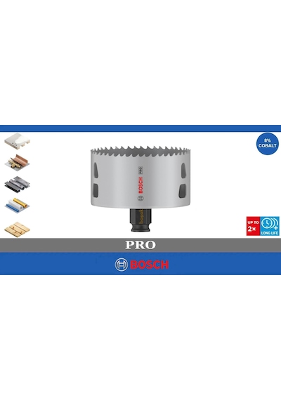Bosch Pro 89 Mm Pc Delik Testeresi Hss %8 Kobalt 2608594406