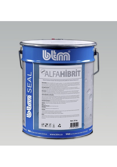 Btm Alfa Hibrit Şeffaf Su Yalıtımı 4,5 Kg -