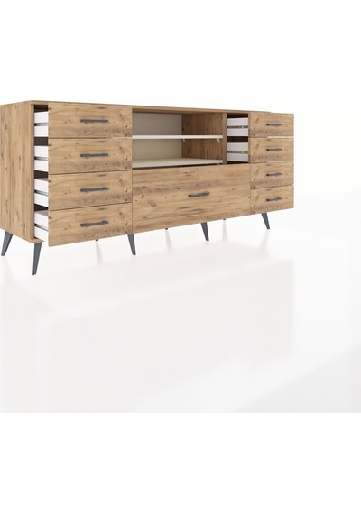 Hyperion Konsol 2 Raflı 9 Çekmeceli 176x44x83 Çam-aytaşı/çam Aytaşı/çam Hyperion Konsol 2 Raflı 9 Çekmeceli 176x44x83 Çam-aytaşı/çam Aytaşı/çam