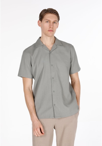 Colin's Colins Regular Fit Shirt Neck Düz Erkek Yeşil Kısa Kol Gömlek Cl1074511 Q1.v1 Kha Haki Colin's Colins Regular Fit Shirt Neck Düz Erkek Yeşil Kısa Kol Gömlek Cl1074511 Q1.v1 Kha Haki