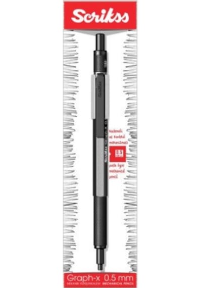 Scrikss Graph-X Metal Versatil 0.5 Mat Siyah