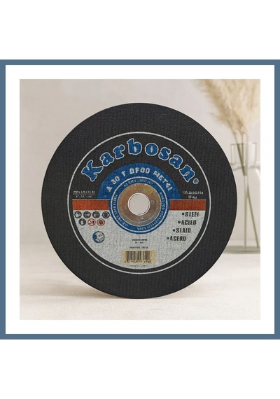 Buradabulabilirsin 230mm Metal Kesici Disk 3.0mm 22mm Spiral Taş Bbz