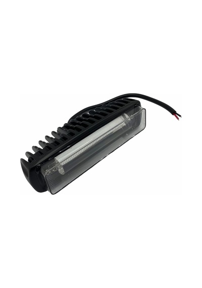 10V-80V Led Spot Lamba (Kırmızı Çizgi) Mercekli (44x110) Forklift