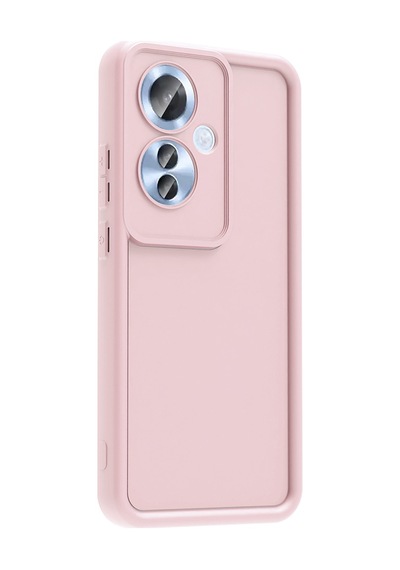Oppo Reno 11f 5g Kılıf Kamera Korumalı Kalın Silikon Üstün Koruma Nourthkingdom Mürdüm