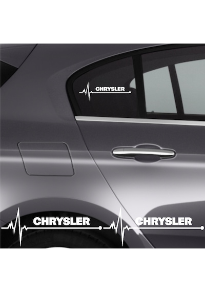 Chrysler 300 İçin Uyumlu Aksesuar Oto Ritim Sticker 2 Adet 20 9 Cm