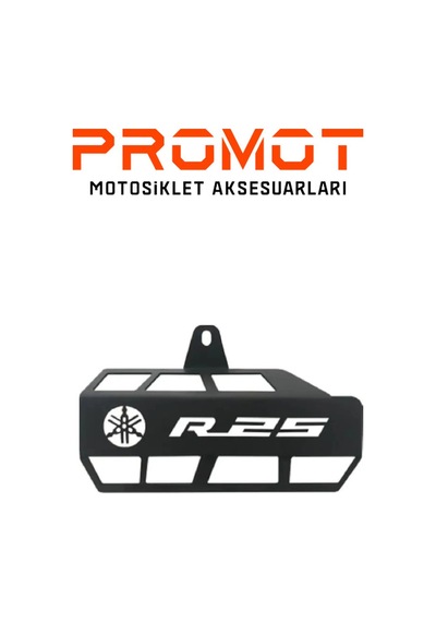 Motosıklet Koruma Yamaha R25 Egzoz Koruma Demiri 2014/2018 Uyumlu