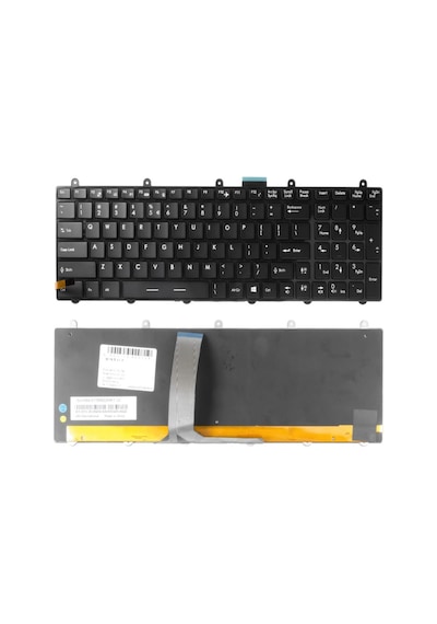Msi Gx70, Gx70h Notebook Klavyesi - Siyah - Tr - Işıklı -ver.2