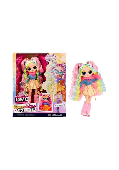 Lol Omg Sunshine Makeover Bebeği Bubblegum Dj Ll589426