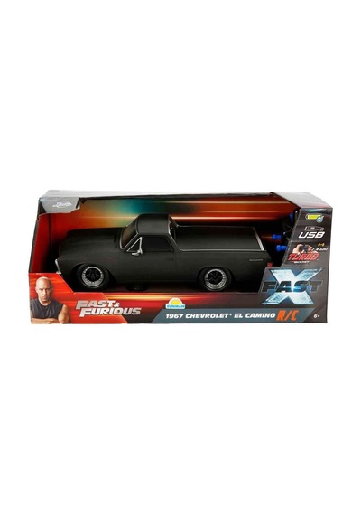 8429 1:16 Fast & Furious 1967 Chevrolet El Camino Usb Şarjlı Uzaktan Kumandalı Araba