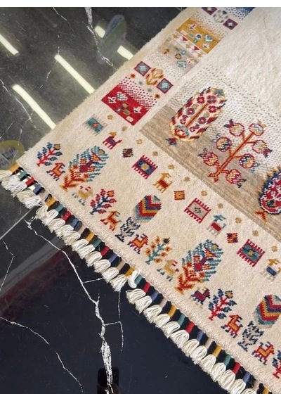 Hoom Rugs Sultani 809 Stone Klasik Salon Halısı Çok Renkli