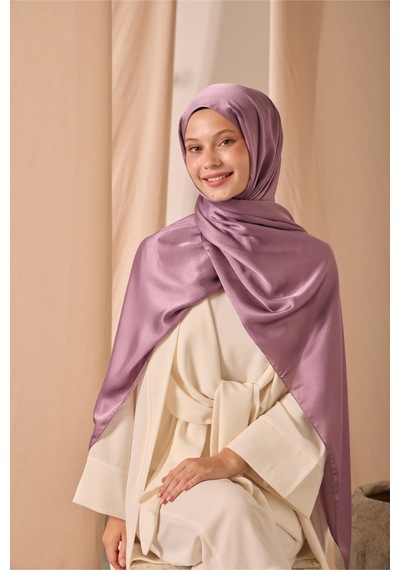 Silk Home Janjan Şal Tek Taraflı Leylak Kendinden Çizgi Dokulu Parlak Yüzeyli 75x190 Çok Renkli
