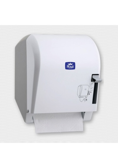 Rova Levercut 21 Cm Kağıt Havlu Makinesi Beyaz