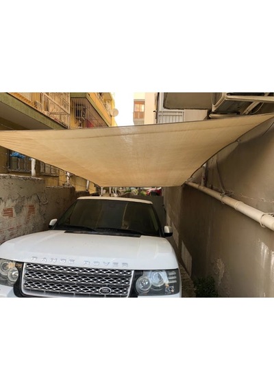 Morilu Gölgelik File - Çit Filesi - 95'lik - Krem - Gölgelik Tente - Bahçe Gölgelik - Teras Gölgelik