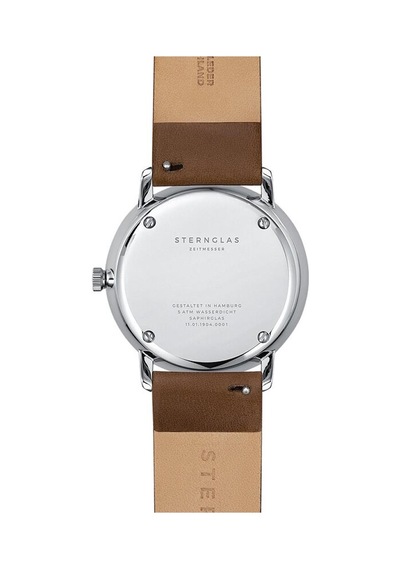 Sternglas Naos S01-na54-pr04 Erkek Kol Saati Metalik Gri