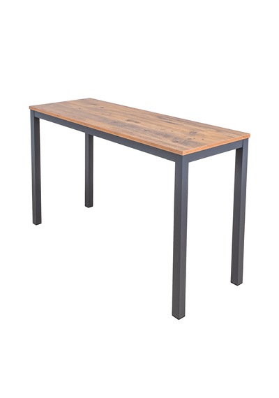 Sehpol Balkon Masası 120x45x73 Cm Antrasit - Atlantik Çam